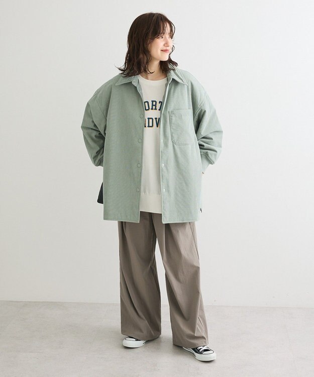 Green Parks コーデュロイ中綿ＣＰＯ Khaki