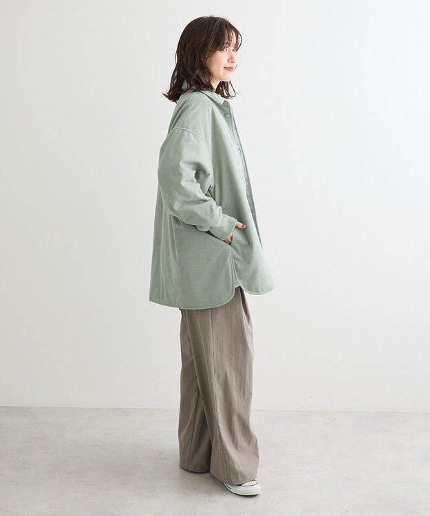 Green Parks コーデュロイ中綿ＣＰＯ Khaki