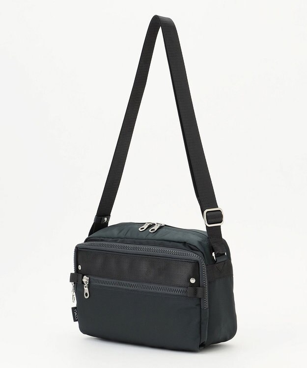 Y'SACCS テープデザイン　トラベルボックスショルダー ダークグレー