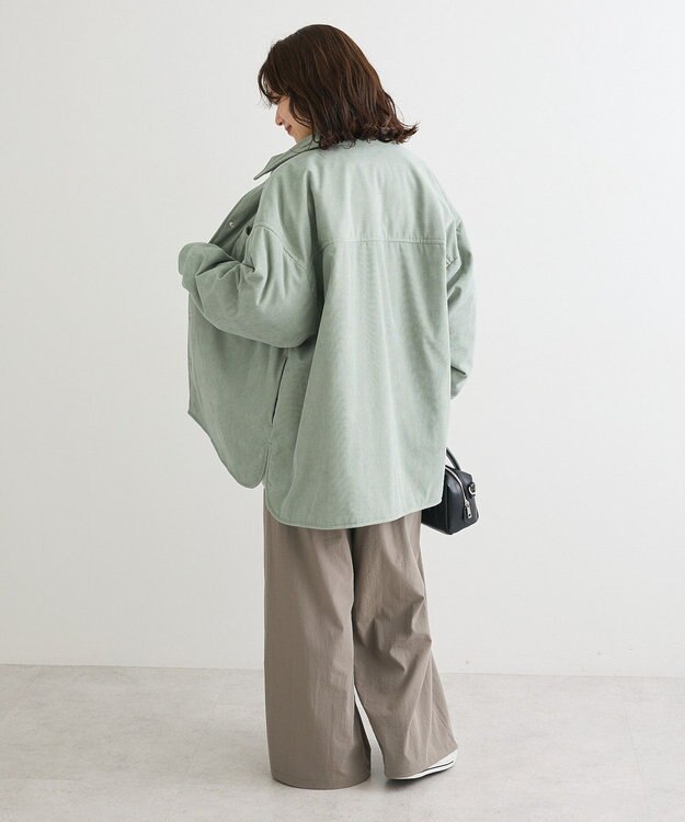 Green Parks コーデュロイ中綿ＣＰＯ Khaki