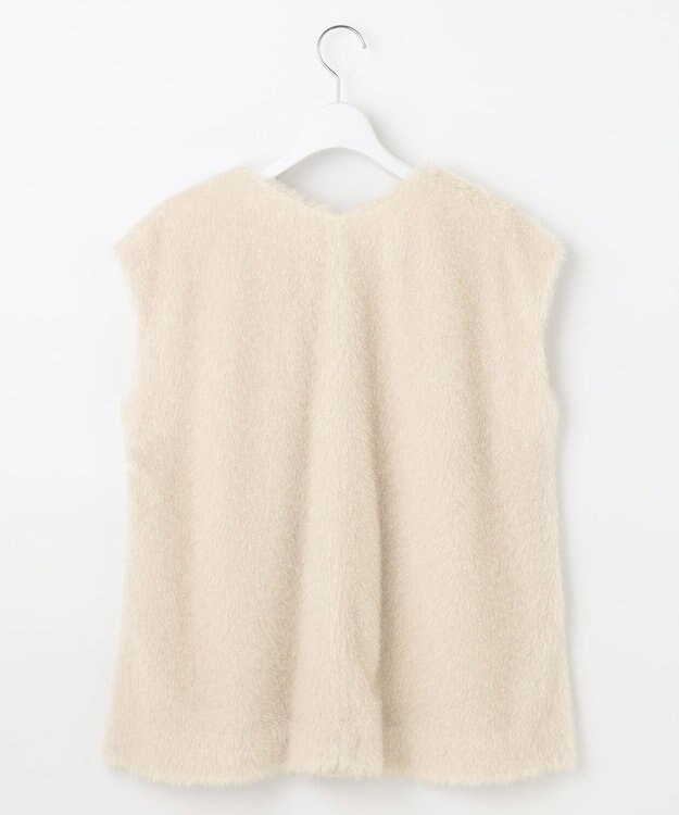 23区 S 【SLOW/一部店舗限定】ツッキリジャカード ノースリーブ ブラウス ベージュ系