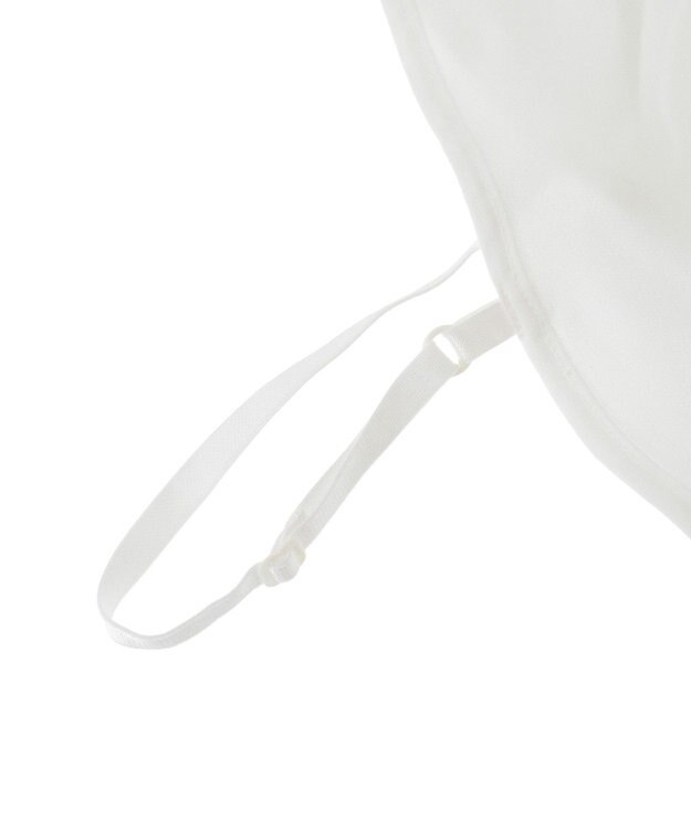 earth music&ecology フリルシャツカラー付け襟 Off White