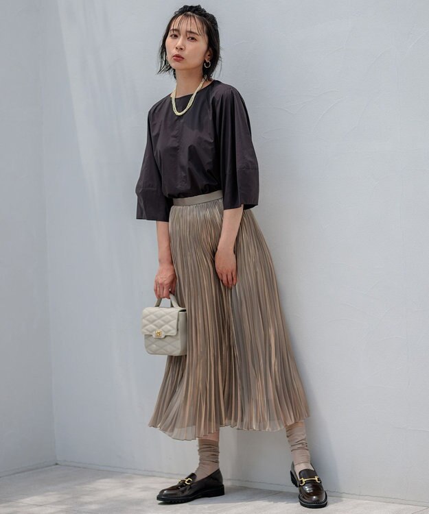 23区 3連 パール ネックレス ホワイト系