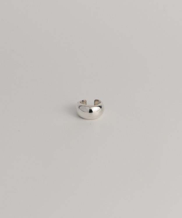 yoaa シルバー925 オーバル イヤーカフ シルバー925