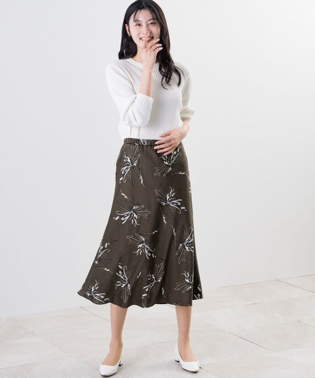 ONWARD Reuse Park 【23区】スカート春夏 グリーン