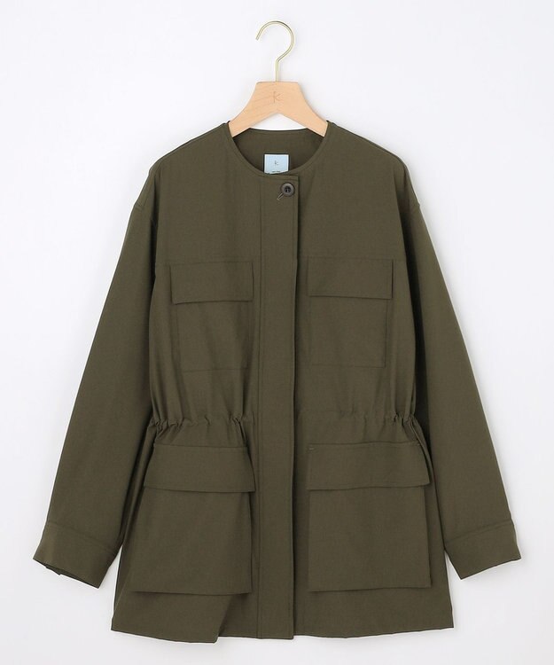 組曲 【先行予約】リップストップ ジャケット カーキグレー系