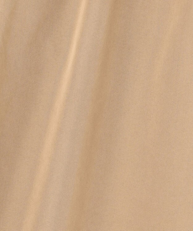 J.PRESS LADIES ピーチポプリン ワイド パンツ キャメル系