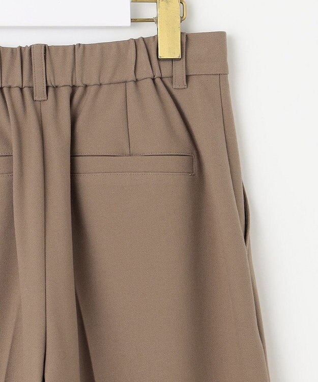 ANY SIS 【保温効果/ストレッチ】シリーズ累計13万枚突破！ビューティサーモ ワイドパンツ キャメル