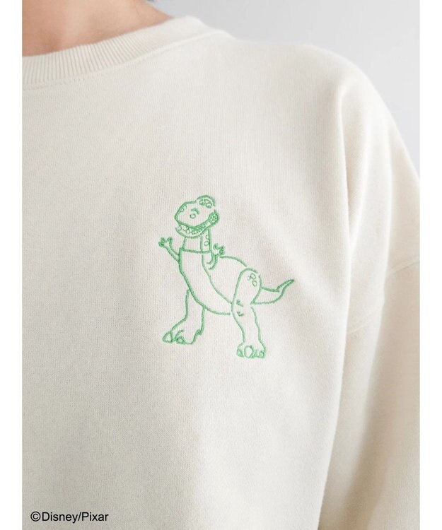 Green Parks ＴＯＹ　ＳＴＯＲＹ／ワンポイント裏毛スウェット Green