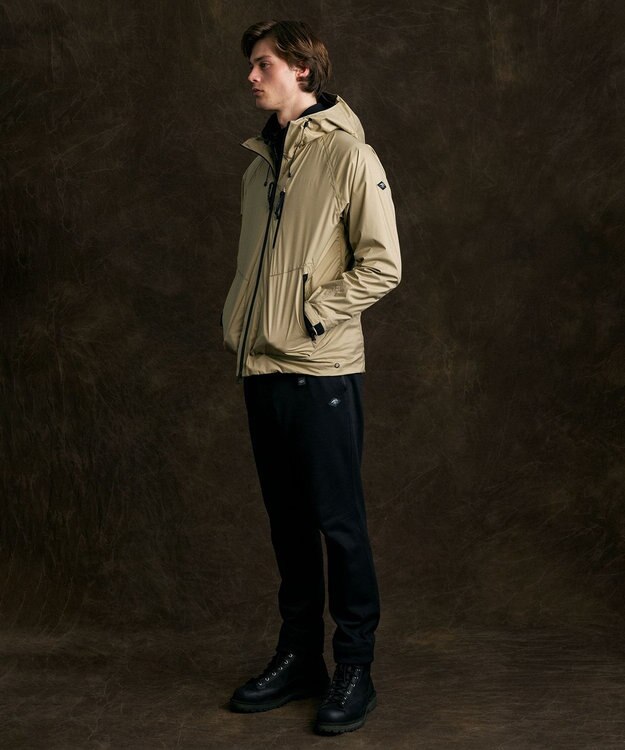 JOSEPH ABBOUD MOUNTAIN 【雑誌掲載/防風/撥水/ライナードッキング対応】 ミズノコラボWIND STOPPER BY GORE-TEX LABSパーカー ベージュ系