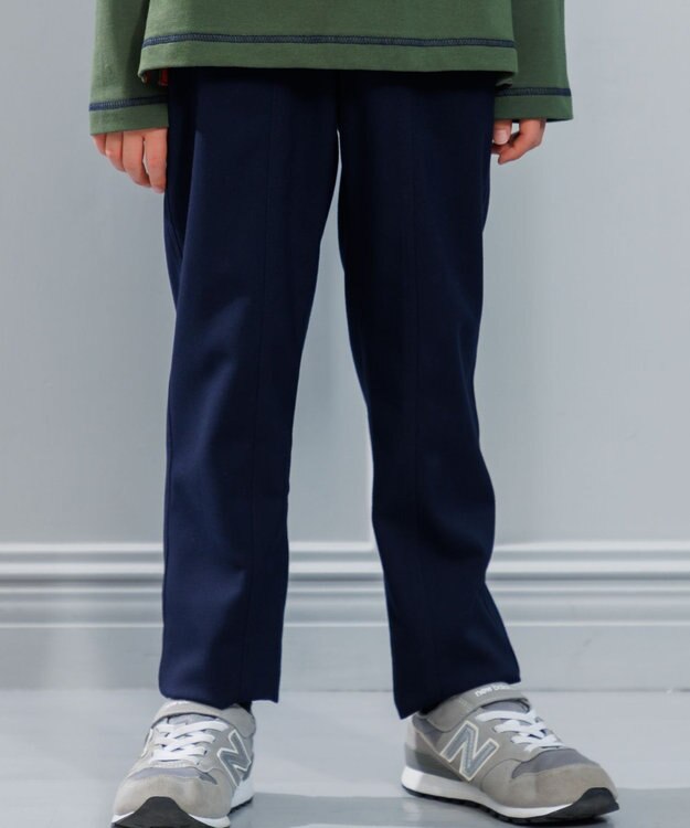 J.PRESS KIDS 【140-170cm】ナチュラルストレッチ パンツ ネイビー系