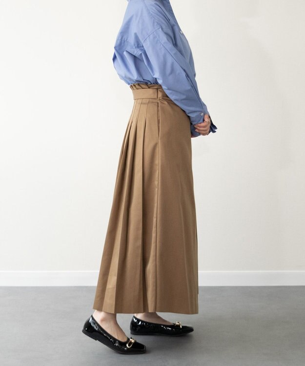 Bridget Birkin 【PARADIS COULEUR】スクエアトウメタルリボンバレエシューズ ブラックエナメル