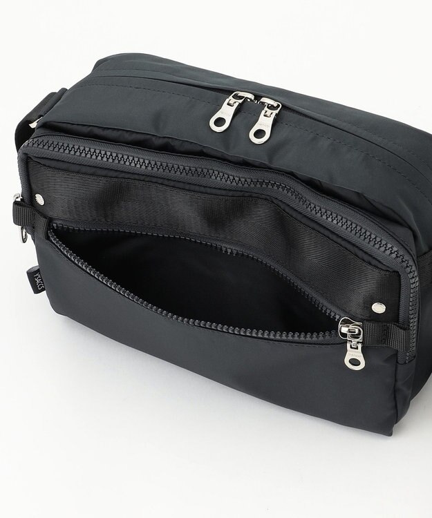 Y'SACCS テープデザイン　トラベルボックスショルダー ダークグレー