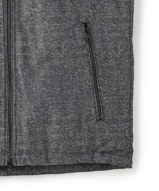 JOSEPH HOMME 【新素材】ライトラスターシャンブレー　ダウンベスト グレー系