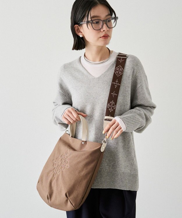 russet 《15か月連続！ブランド月間ランキング1位》コーデュラナイロン 2WAYトートバッグ(CE-1404-WEB) Brown