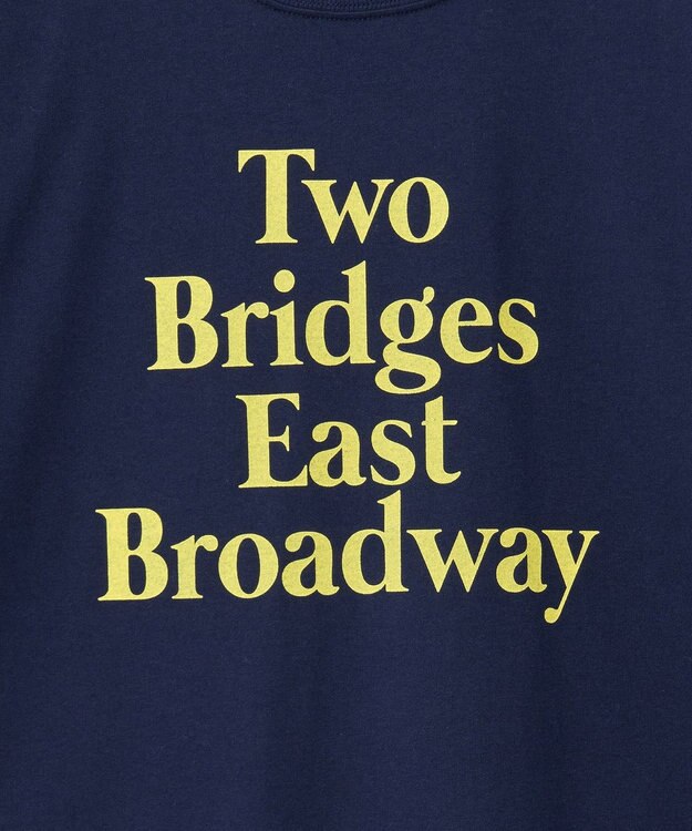 AMERICAN HOLIC カラーロゴTシャツ Navy