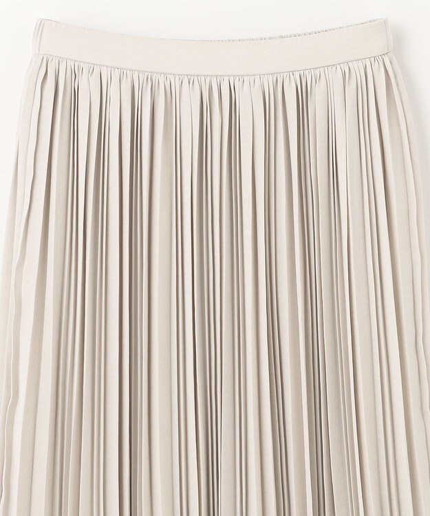 ANY 【洗える・ウエストゴム】セレモニープリーツスカート ベージュ系