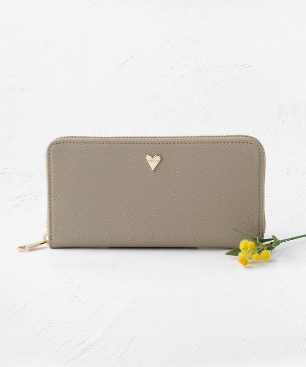 TOCCA PIECE OF LOVE LONG WALLET 長財布 ベージュ系