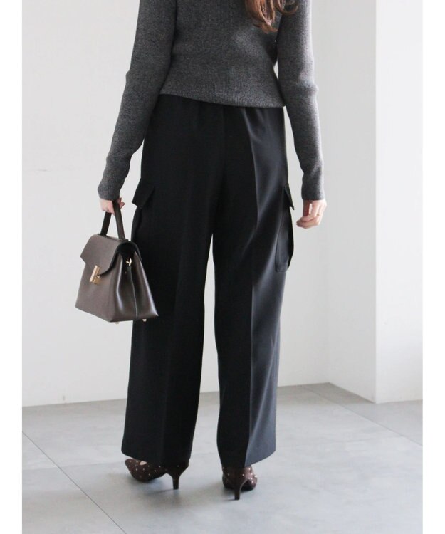 Te chichi イージーカーゴスラックス ブラック