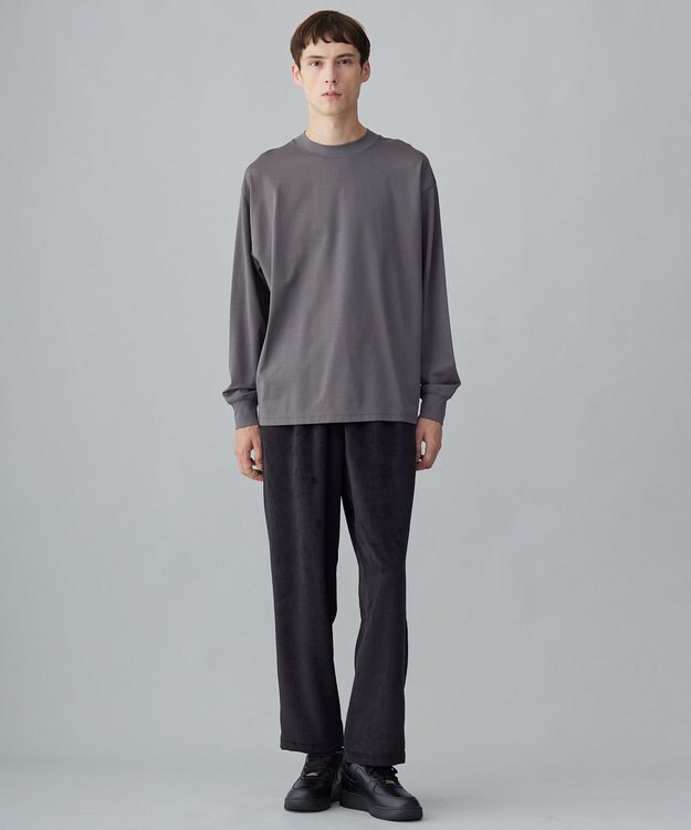 UNFILO MENS 【男女兼用】スマート ストレッチ ロンTEE [24年商品] グレー