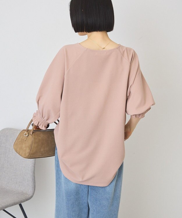 AMERICAN HOLIC 【先行予約】【WEB限定】マルチ機能：袖ボリュームプルオーバー Beige