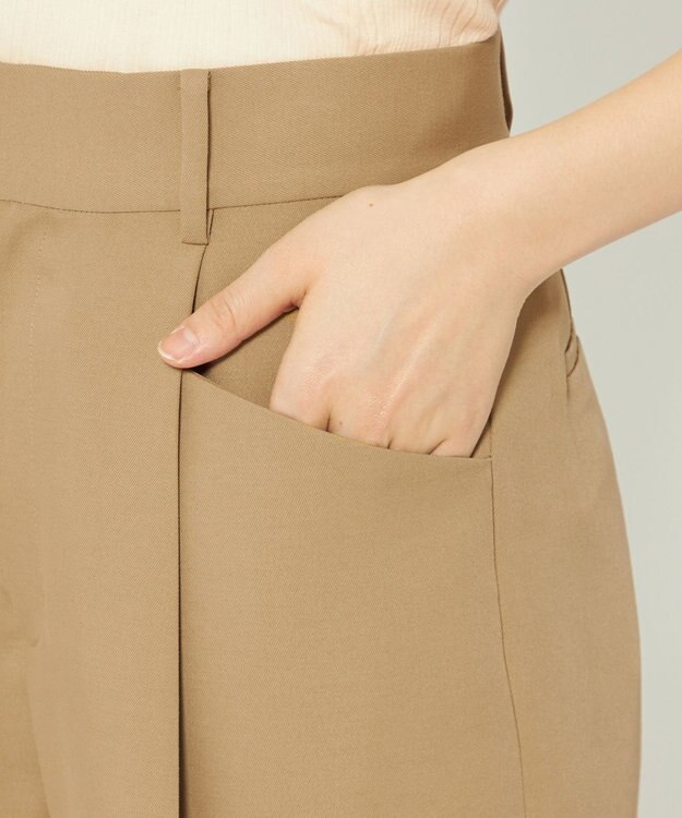 uncrave 【吸水速乾・洗濯機洗い可】エコドライチノ カーブパンツ（uncrave STANDARD） キャメル