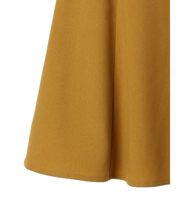 earth music&ecology すきな丈フレアスカート Mustard