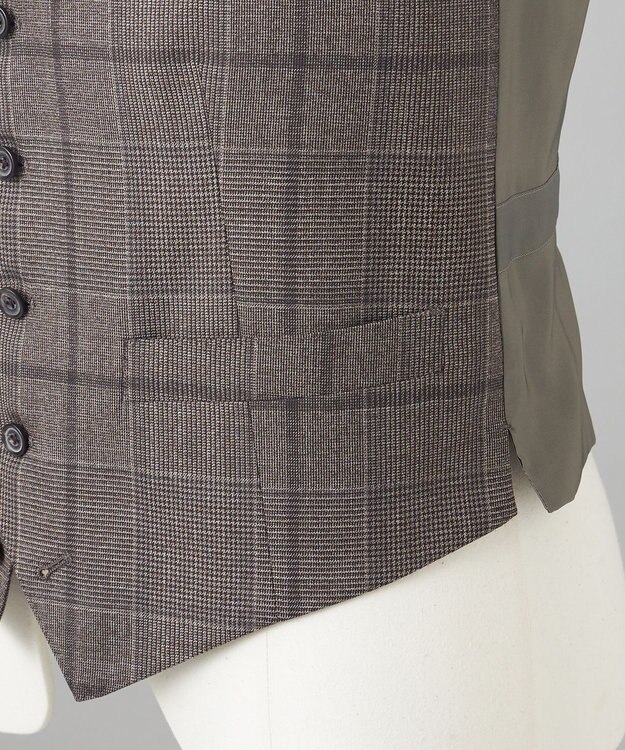 GOTAIRIKU 【TALLIA DI DELFINO】17MICRON スリーピーススーツ ダークブラウン系4