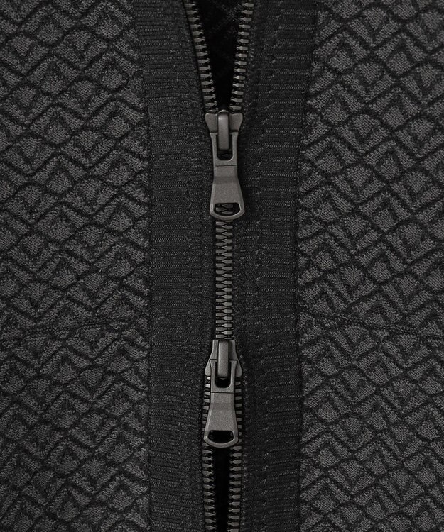 JOSEPH HOMME 【イージーケア】 ヴィスコースリンクス　ジップアップニットフーディー グレー系