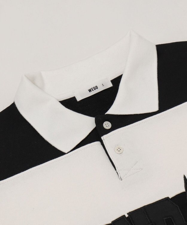 WEGO 【ユニセックス着用ITEM】カレッジロゴラガースウェット ホワイト