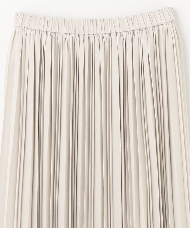 ANY 【洗える・ウエストゴム】セレモニープリーツスカート ベージュ系