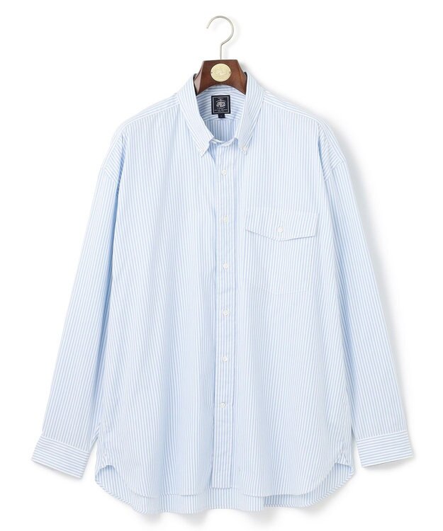J.PRESS MEN 【J.PRESS ORIGINALS】OXFORD B.D. SHIRT / BAGGY FIT サックスブルー系1