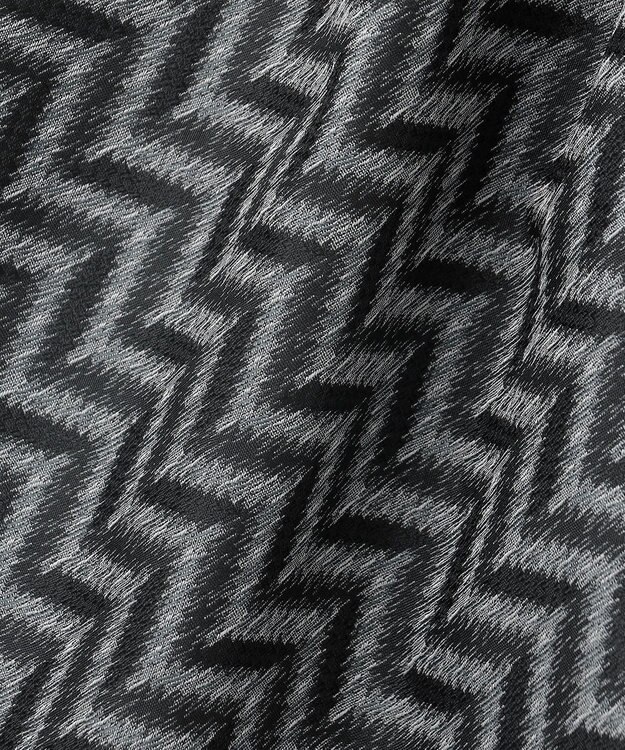 JOSEPH HOMME 【HIGH GRADE LINE】カスリシェブロンジャガード　ドロスト付ワイドショートパンツ / WAVE 2TUCK SHORTS ブラック系5