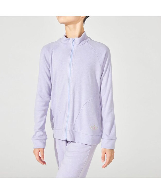 Chacott ジップアップジャケット ラベンダー