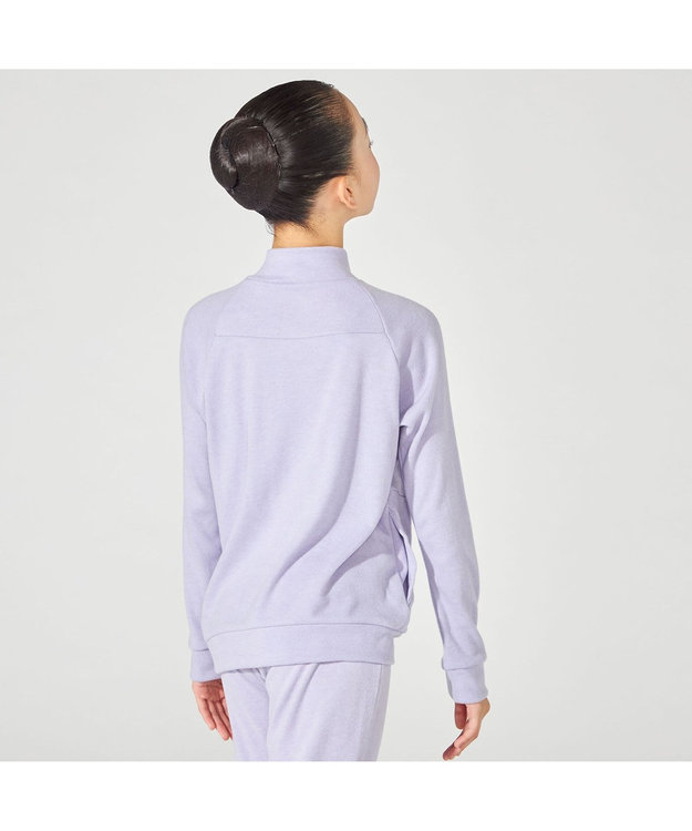 Chacott ジップアップジャケット ラベンダー