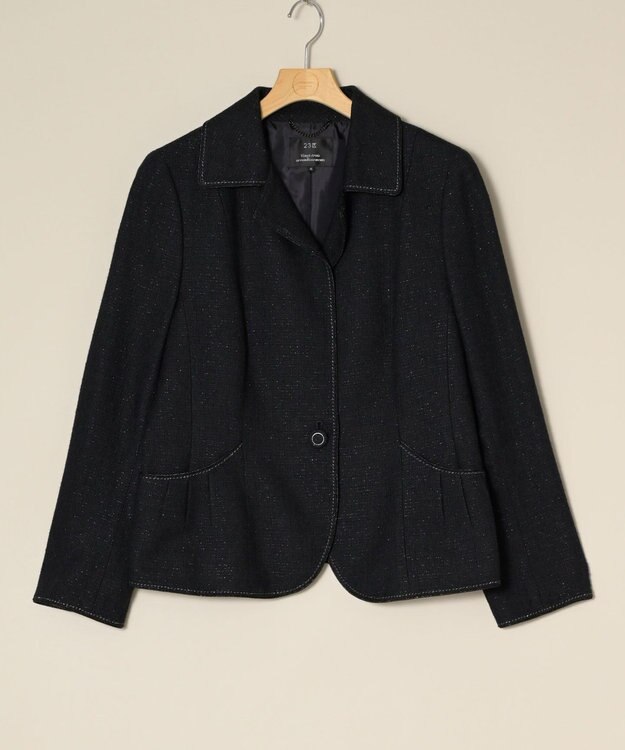 ONWARD Reuse Park B品【23区】ジャケット春夏 ネイビー