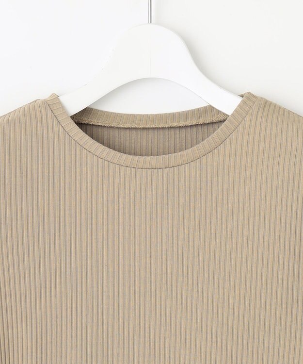 Feroux 【ONWARD CROSSET MAG掲載】ギャザースリーブ プルオーバー ベージュ系