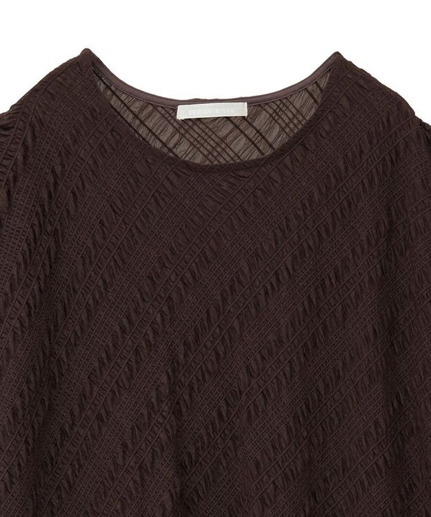 Green Parks ・ｆｕｒｒｙｒａｔｅバイヤスシャーリングプルオーバー Black