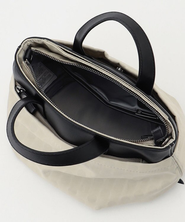 Y'SACCS Polka Dots　タックラウンド2WAYミニマムトート アイボリー