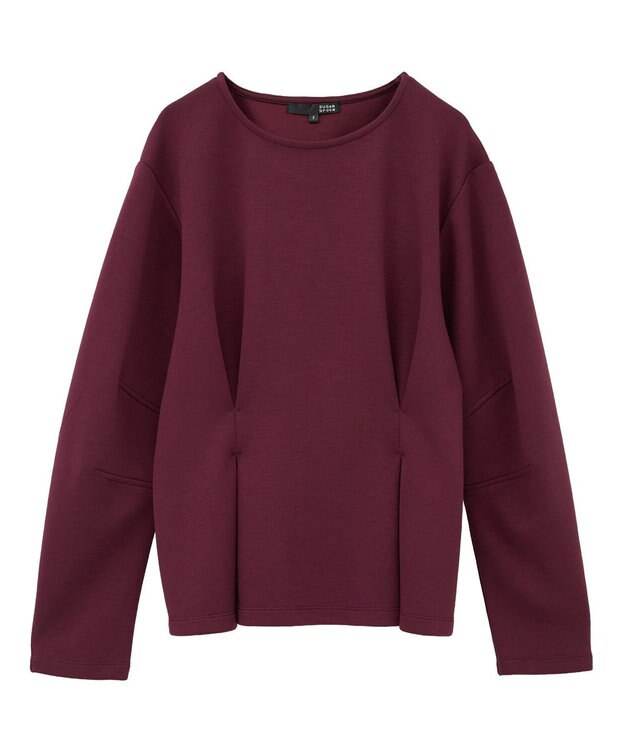 Green Parks ・ＳＵＧＡＲ　ＳＰＯＯＮ　フォルムスリーブプルオーバ Bordeaux