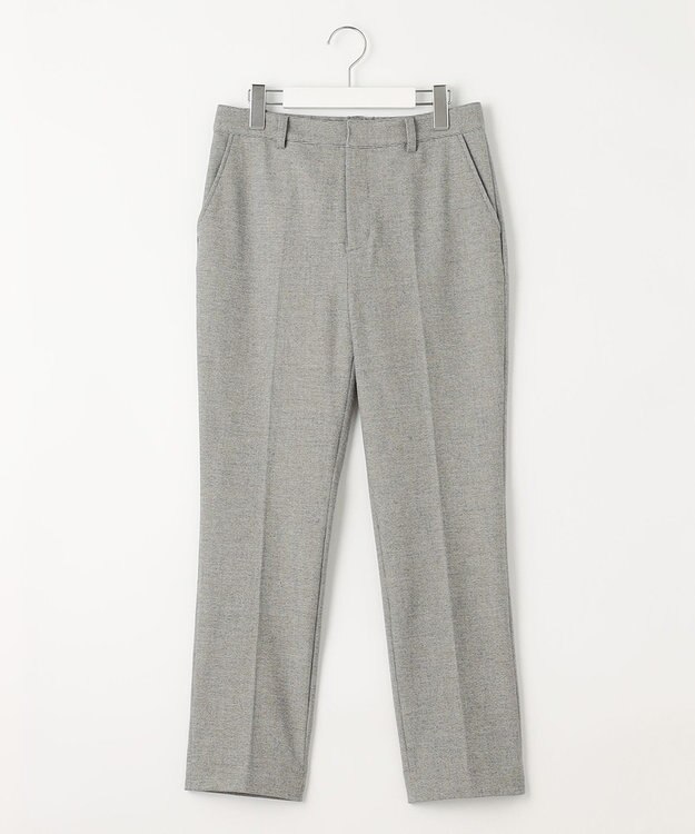 J.PRESS LADIES 【洗える】チェルビック テーパード パンツ ライトグレー系