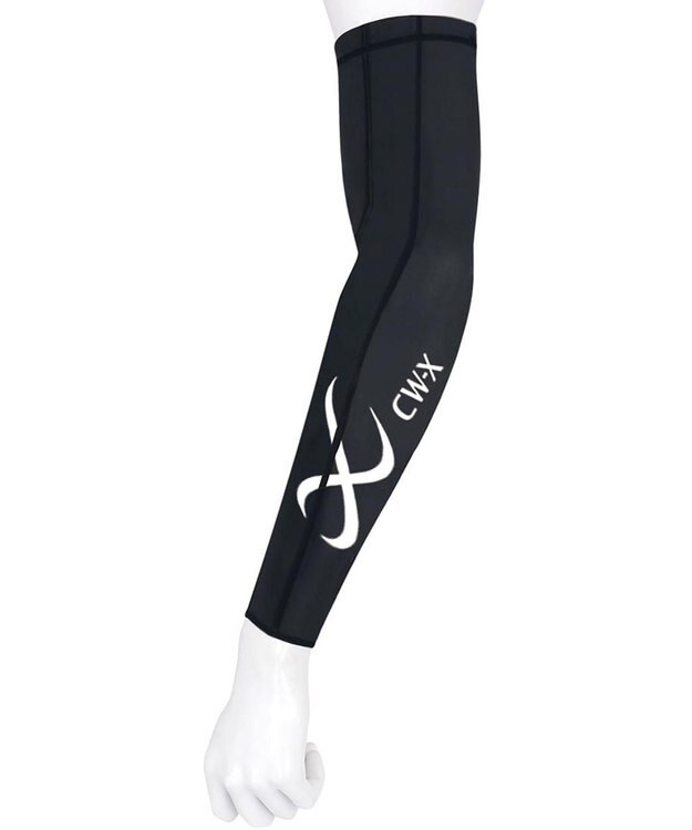 CW-X 【UNISEX】 CW-X アームサポーター 【左腕用】 腕全体の筋肉を連動 肘の負担を軽減 ストレッチ性(本体) ユニセックス BCR002 /ワコール ブラックスペシャル