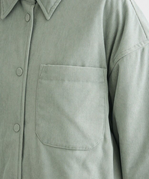 Green Parks コーデュロイ中綿ＣＰＯ Khaki