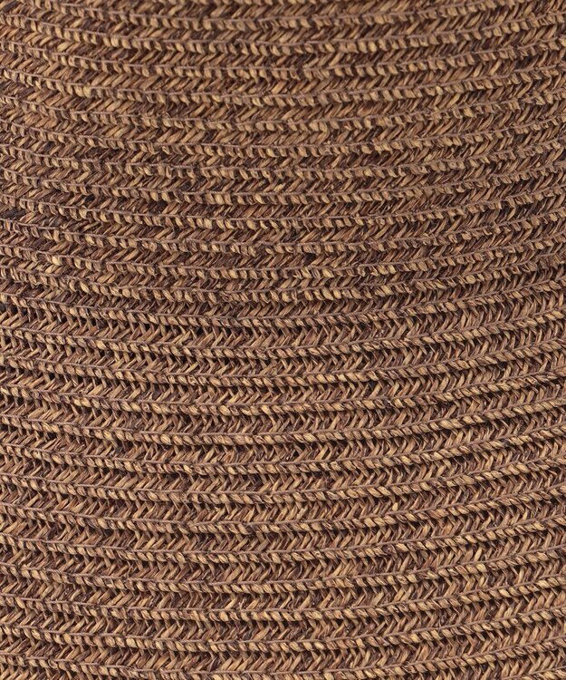 23区 ペーパーブレード エッジアップ ハット ダークブラウン系