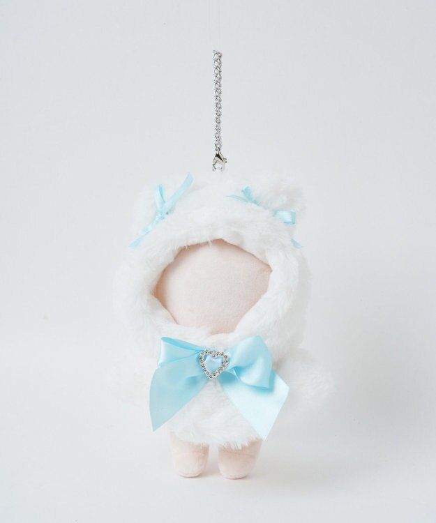 WEGO 【推し活ITEM】ぬいアニマル着ぐるみケープ17cm 柄3