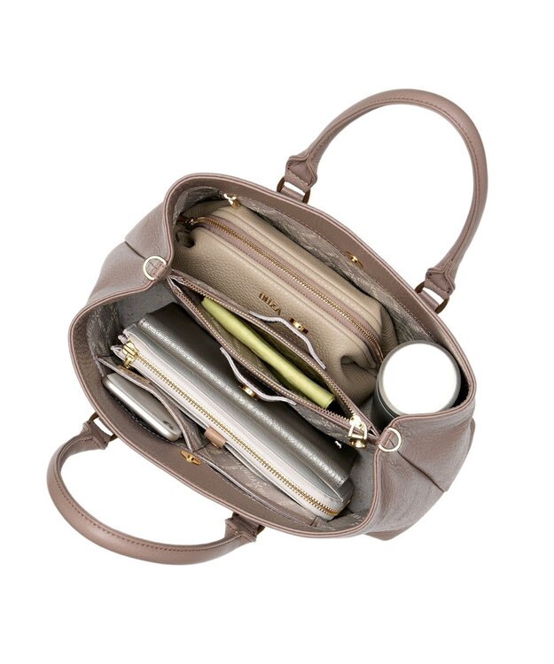 IBIZA イニシオ　牛革　2WAYバッグ 薄緑