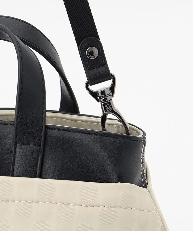 Y'SACCS Polka Dots　タックラウンド2WAYミニマムトート アイボリー