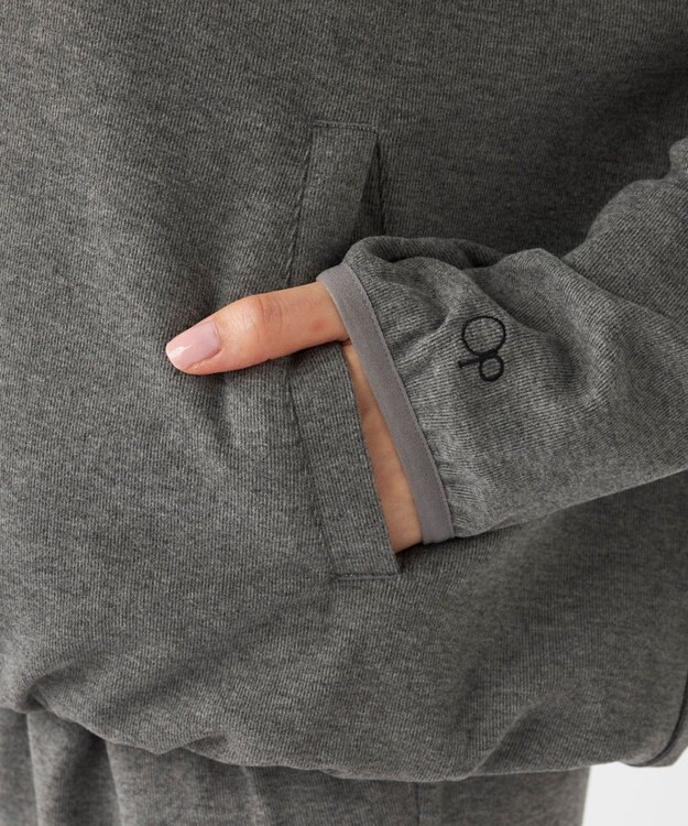 OP／FILA 【ocean pacific】 ハーフジッププルオーバー  スノーウェアレイヤー シルバーグレー