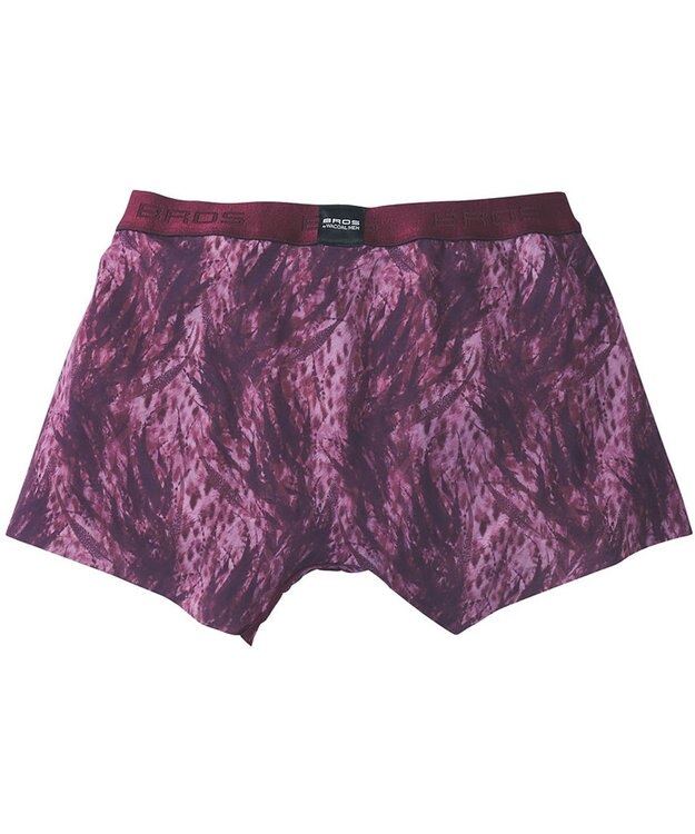 WACOAL MEN ボクサーパンツ　上質なフィット感　裾部分はフリーなカッティング　フロント快適設計　前閉じ　/ブロス　GT3301 ワイン