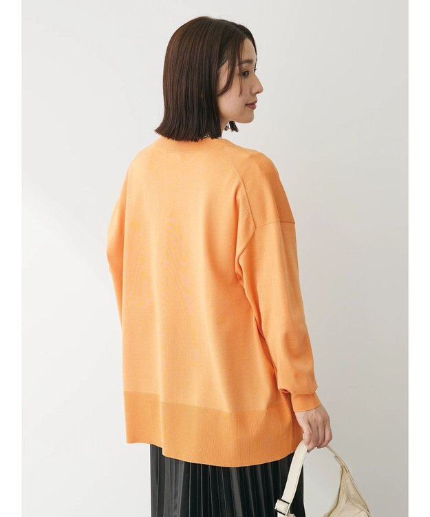 Green Parks 洗える　アソートミドル丈カーディガン Orange